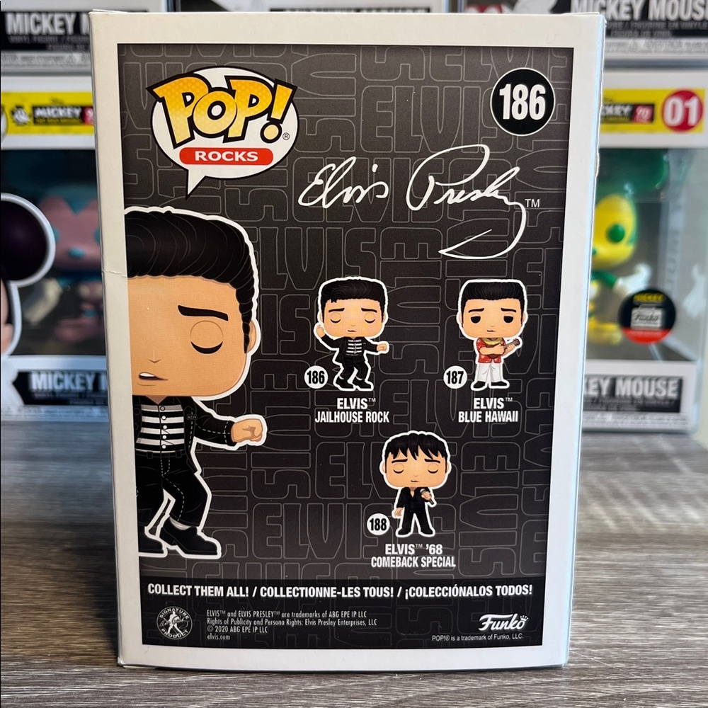 Funko Pop Rocks Elvis Jailhouse Rock Figure - Picture 4 of 4